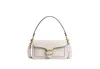 Coach Polished Pebble Leather Tabby Shoulder B In Teal