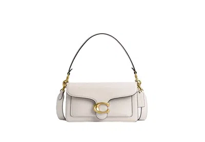 Coach Polished Pebble Leather Tabby Arena In Teal