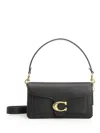 Coach Polished Pebble Leather Tabby Shoulder Bag 20 Refresh Shoulder Bags Black