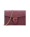Coach Polished Pebble Woc In Red