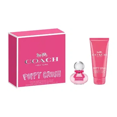 Coach Poppy Crush Eau De Parfum 2-pc Gift Set In Transparent