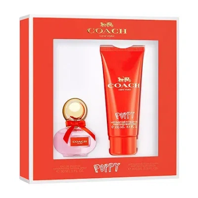Coach Poppy Eau De Parfum 2-pc Gift Set Perfume Set In Transparent