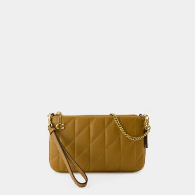 Coach Pouch Crossbody In Brown