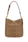 Coach Printed Canvas Willow Bucket Bag