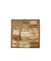 Coach Printed Silk Square In Multi