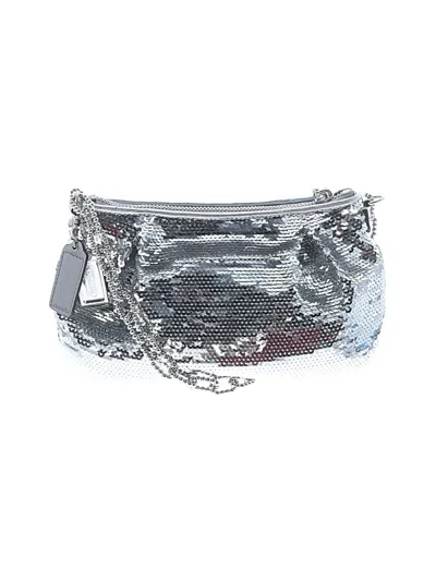 Pre-owned Coach Purse In Silver