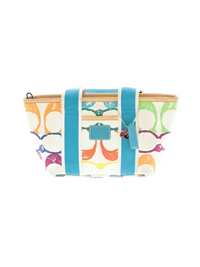 Pre-owned Coach Purse In White