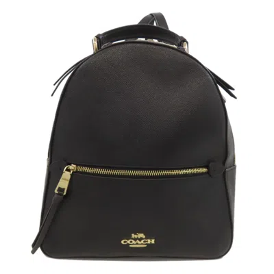 Pre-owned Coach Pvc Backpack () In Black