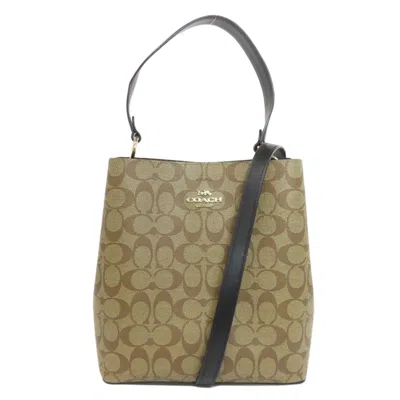 Pre-owned Coach Pvc Handbag () In Multi