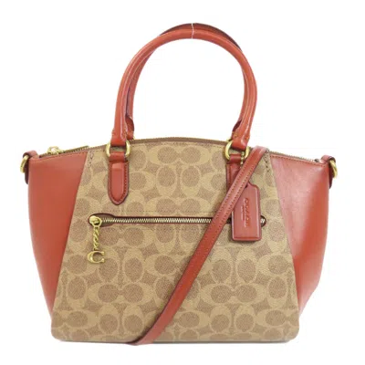 Pre-owned Coach Pvc Leather Handbag ()