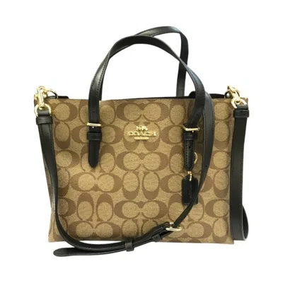 Pre-owned Coach Pvc Leather Handbag () In Multi
