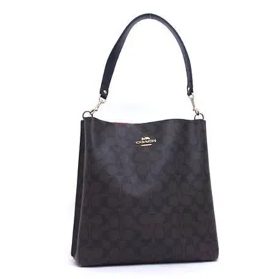 Pre-owned Coach Pvc Leather Handbag Shoulder Bag Tote Bag () In Multi