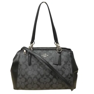 Pre-owned Coach Pvc Leather Shoulder Bag () In Multi