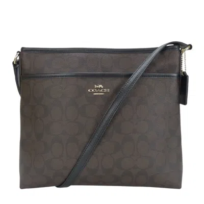 Pre-owned Coach Pvc Leather Shoulder Bag () In Multi