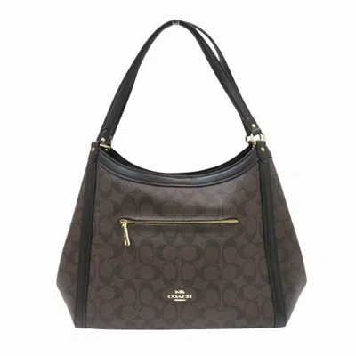 Pre-owned Coach Pvc Leather Shoulder Bag Tote Bag () In Multi