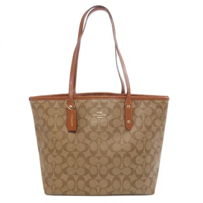 Pre-owned Coach Pvc Tote Bag ()