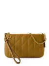 Coach Quilted Crossbody Bag In Brown