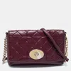 COACH COACH QUILTED LEATHER CROSSTOWN CROSSBODY BAG