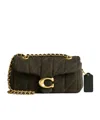 Coach Quilted Tabby 20 With Chain Shoulder Bag