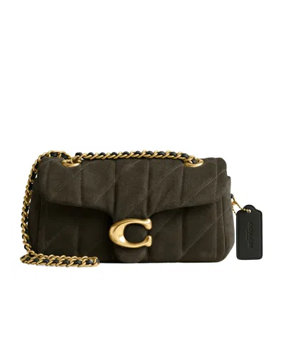 Coach Quilted Tabby 20 With Chain Shoulder Bag