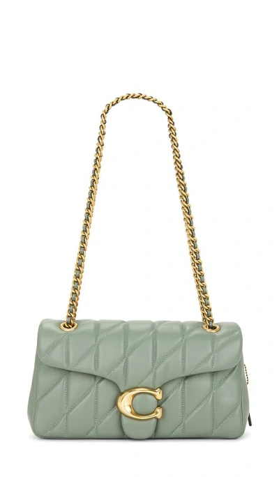 Coach Quilted Tabby Shoulder 26 Bag In Gray