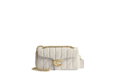 Coach Quilted Tabbyshoulder Bag 26 Arena In White