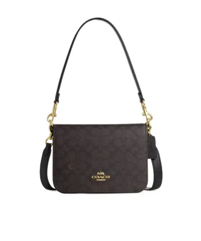 Coach Quinn Bag In Signature Canvas In Neutral