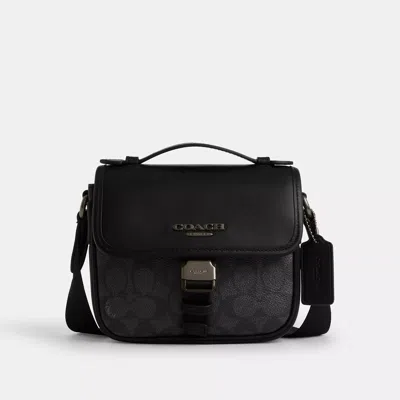 Coach Racer Crossbody Bag In Signature Canvas
