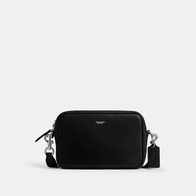 Coach Radio Camera Bag In Black