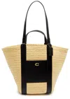 COACH RAFFIA TOTE