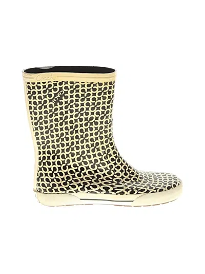 Pre-owned Coach Rain Boots In White