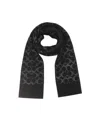 Coach Rectangular Scarf In Black