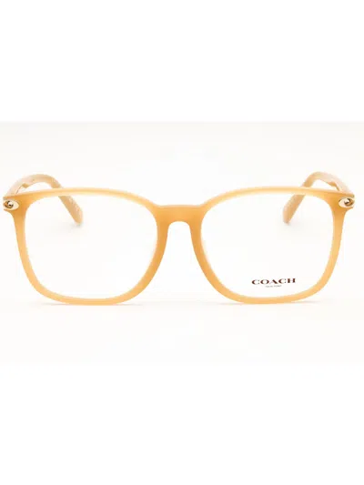 Coach Rectangular Women's Eyeglasses - 0hc6254bd Style In Nude