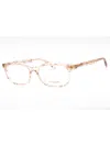 Coach Rectangular Women's Eyeglasses In Multi