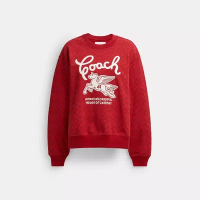 Coach In Red Signature