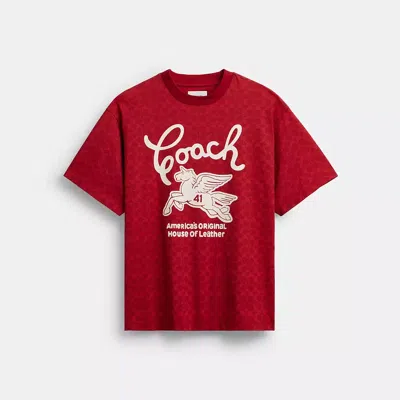 Coach In Red Signature