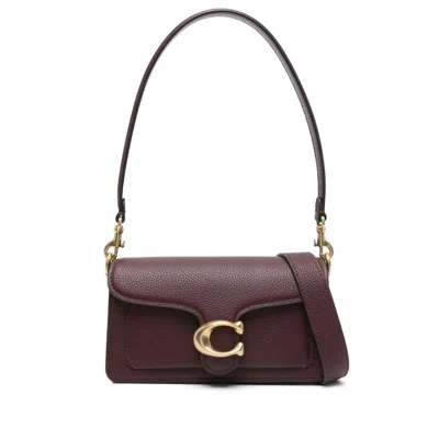 Coach Tabby 20 Leather Crossbody Bag In Brown
