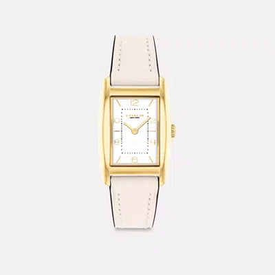 Coach Reese Watch, 24mm X 35mm In Gold