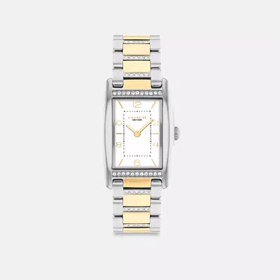 Coach Reese Watch, 35mm X 24mm In Two Tone