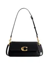 Coach Refined Calf Leather Jet Shoulder Bag In Pattern