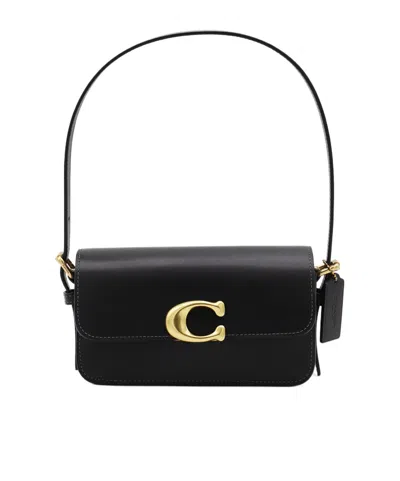 Coach Refined Zoe Shoulder Bag In Black