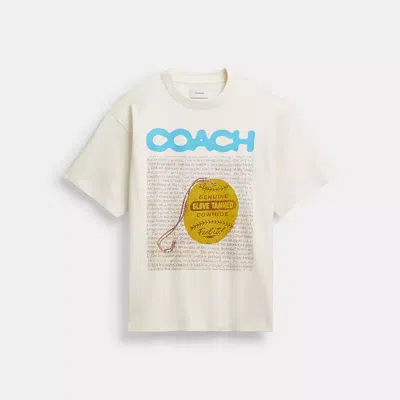 Coach Relaxed Collage Graphic T Shirt