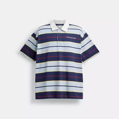 Coach Relaxed Striped Polo