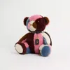 Coach Remade Collectible Shearling Bear In Burgundy Multi