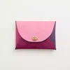 Coach Remade Colorblock Large Pouch In Confetti Pink