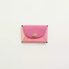 Coach Remade Colorblock Medium Pouch In Confetti Pink
