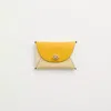 Coach Remade Colorblock Medium Pouch In Yellow Multi