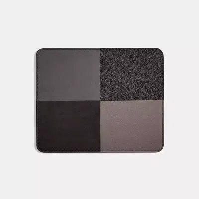 Coach Remade Colorblock Mouse Pad In Gray