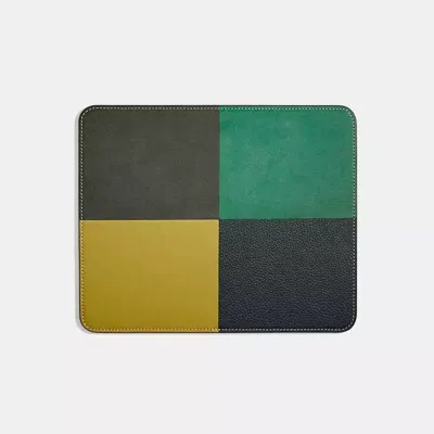 Coach Remade Colorblock Mouse Pad In Multi