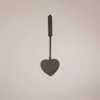 Coach Remade Heart Bag Charm In Dark Green
